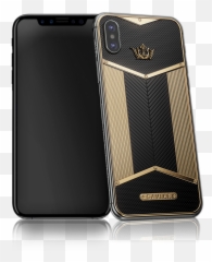 Caviar Iphone X Black Gold Sides X - Caviar Cover Iphone X Emoji,Emotion Stealth Pro