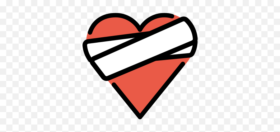 U200d Mending Heart Emoji,Outline Heart Emoji