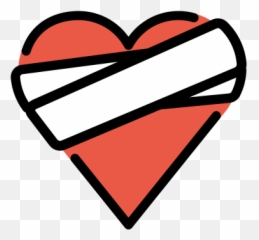 U200d Mending Heart Emoji,Outline Heart Emoji