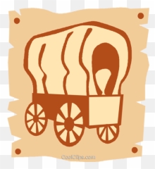 Download Covered Wagons Royalty Free Vector Clip Art Emoji,Wagon Emoji