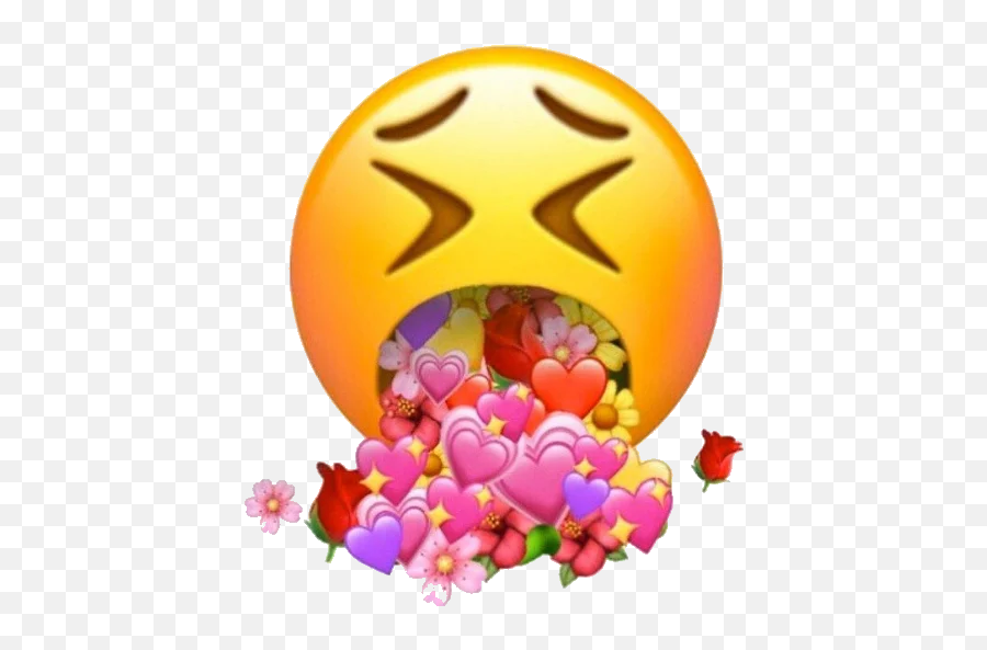 Telegram Sticker From Emojis I Need In My Life Pack,Barf Emoji Coipy