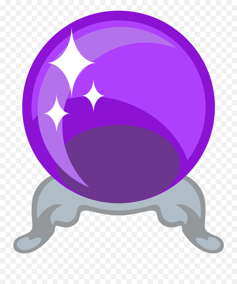 Crystal Ball Emoji Clipart - Animated Crystal Ball Emoji,Ball Emoji