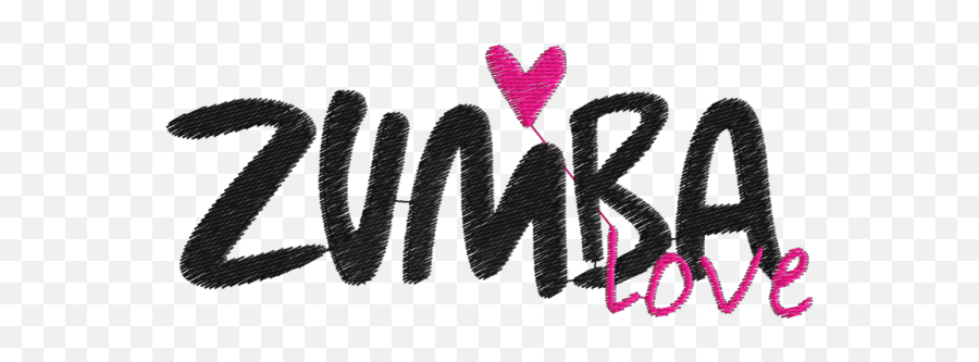 Matriz De Bordado Logotipo Zumba 2 - Girly Emoji,Zumba Emoticon