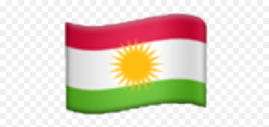 Flag Kurdistan Emoji Flagemoji Pkk - Kurdish Flag Emoji Iphone,Flag Emoji