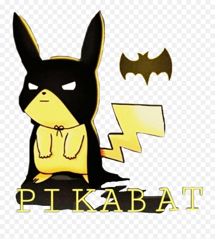 Pikachu Pokemon Batman Mask Word Text - Pikachu In Batman Mask Emoji,Pikachu Emoji Text