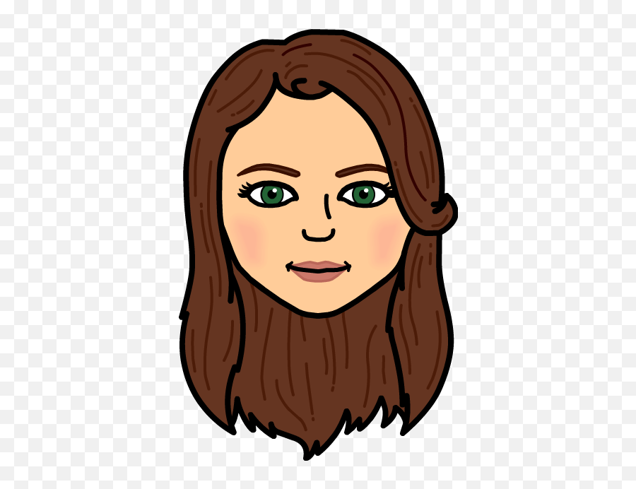 Bitmoji - Brunette Bitmoji Emoji,Girl With Brown Hair Emoji