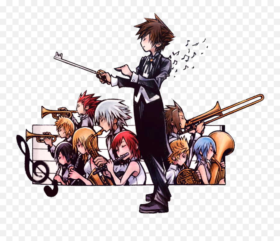 Kingdom Hearts Orchestra - Kingdom Hearts Neo Shadow Emoji,Kingdom Hearts Emoji
