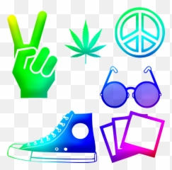Free Photo Cannabis Hippie John Lennon Glasses Peace Sign - Hippie Emoji,Peace Sign Emoticon