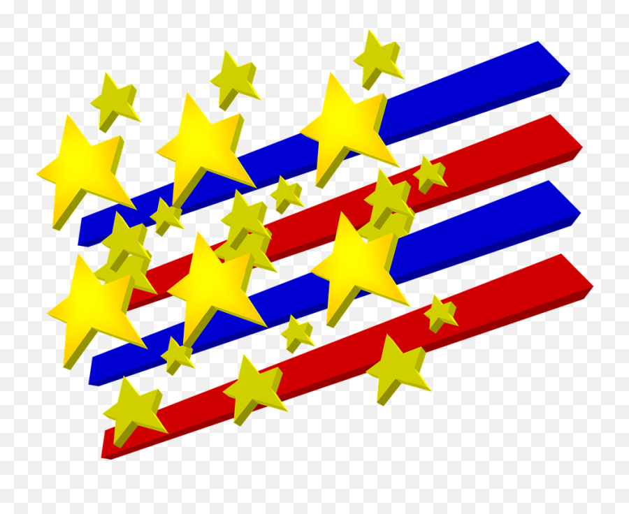 Cartoon American Flag Free Illustration Flag Transparent - American Flag Transparent Cartoon Emoji,American Flag Emoji Transparent