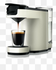 Download Coffee Container Single - Cafetiere Senseo Une Tasse Emoji,Emoticon Coffee Machine
