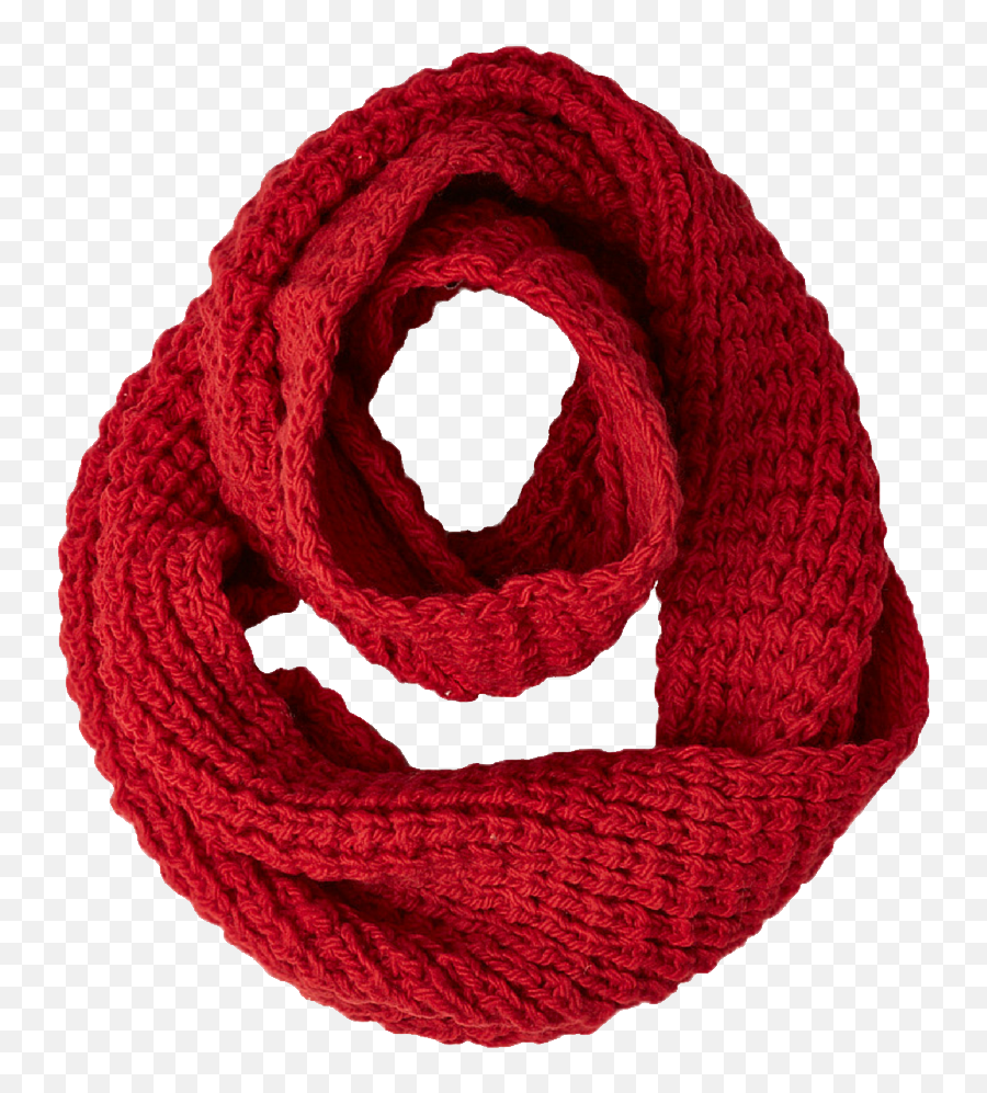 Red Scarf Png Image Red Scarves Knitted Scarf Scarf - Scarves Transparent Background Emoji,Knit Your Emotions Journal Shawl