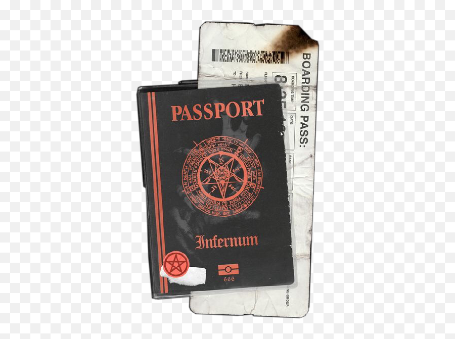 Passport Burnt Paper Sticker By Sabrin - Passport America Emoji,Burnt Meme Emojis