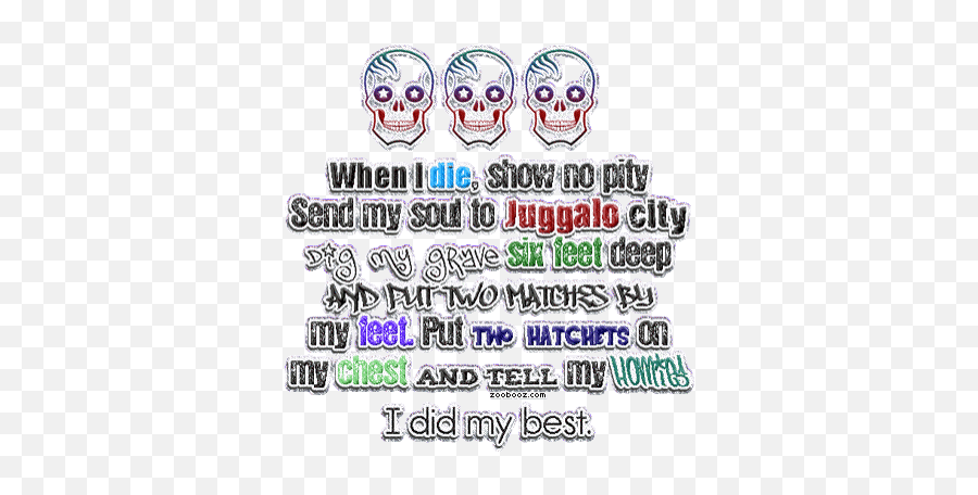 Top Clown Posse Juggalo Stickers For Android U0026 Ios Gfycat - Icp Quote Emoji,Clown Face Emoticon -emoji