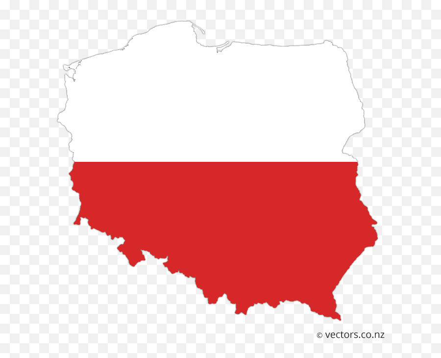 Flag Vector Map Of Poland - Map Of Metro Poland Emoji,Poland Flaf Emoji