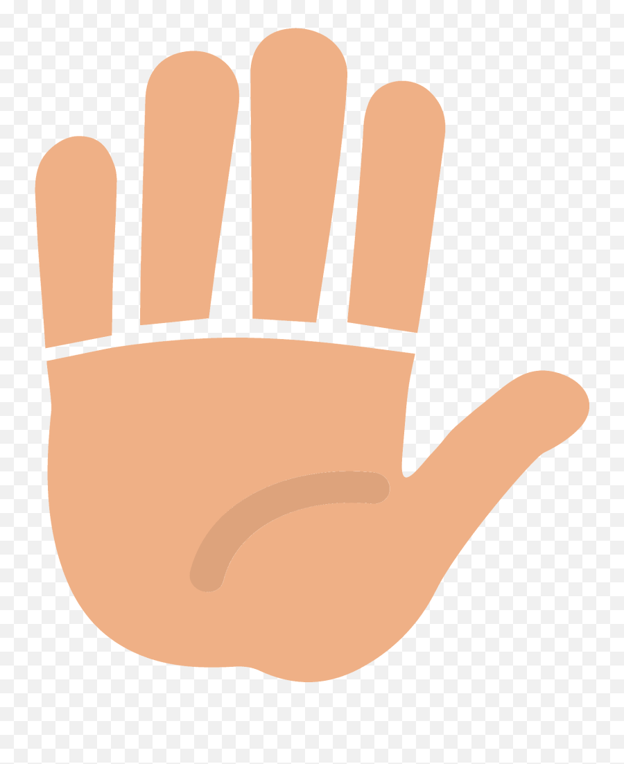 Raised Hand Emoji Clipart - El Kaldrma Emoji,Raised Hands Emojis