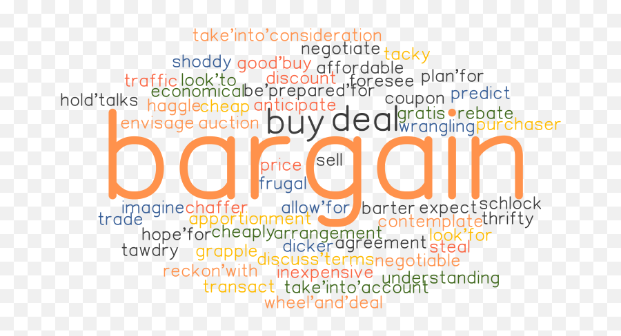 Bargain Synonyms And Related Words What Is Another Word - Abrupt Synonym Emoji,Complicated Devil Emoticon Text
