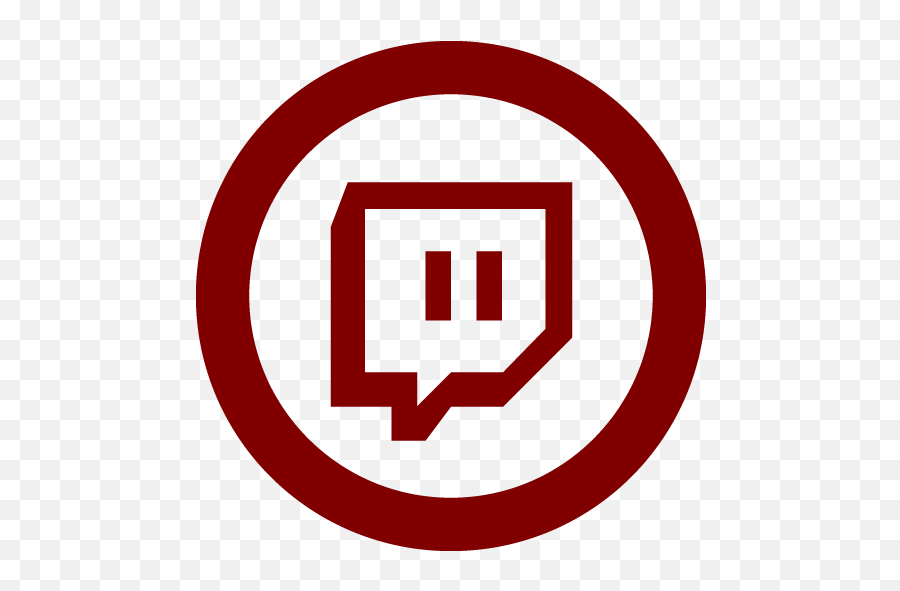 Maroon Twitch Tv 2 Icon - Twitch Icon Red Emoji,How Do People Add Custom Emoticons On Twitch