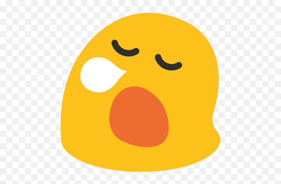 Sleepy Face - Android Sleepy Face Emoji,Tired Emoji