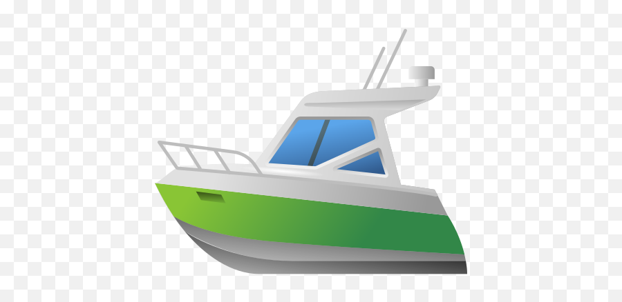 Motor Boat Icon - Marine Architecture Emoji,Boat Emoji Pnh