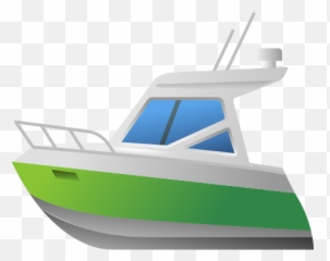 Motor Boat Icon - Marine Architecture Emoji,Boat Emoji Pnh