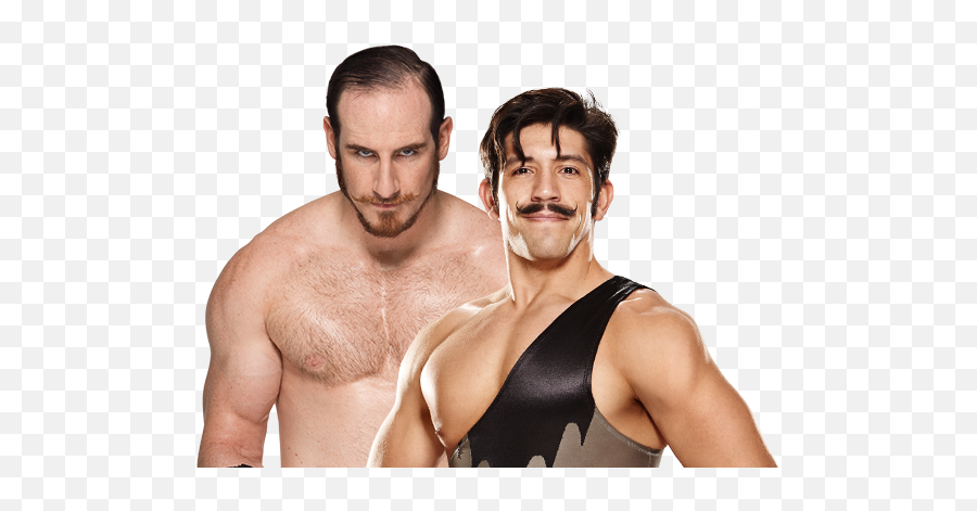 The Vaudevillains Pro Wrestling Fandom - Aiden English And Simon Gotch Emoji,Wwe Rusev Emotion