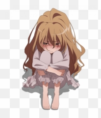Download Aisaka Taiga Sad - Taiga Aisaka Png Emoji,Taiga Emoji