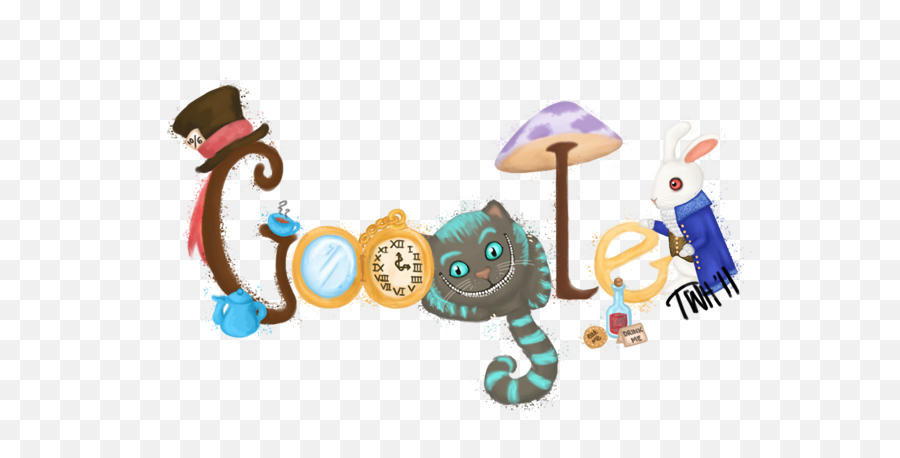 Ap Lang Class Blog - Alice In Wonderland Doodle For Google Emoji,Emotions Doodle