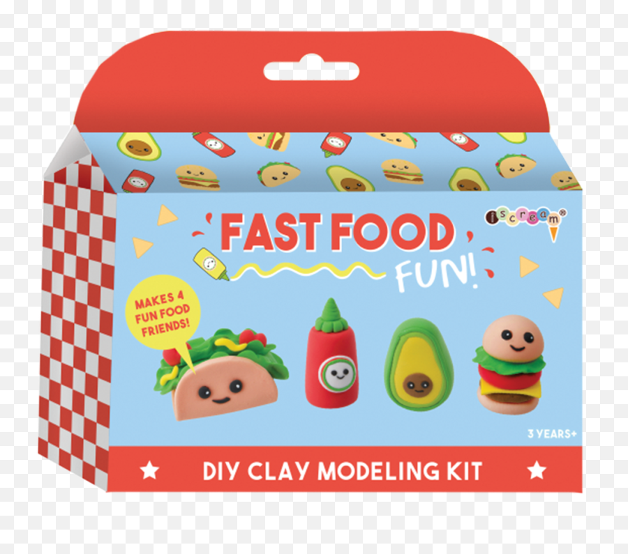 Fast Food Fun Dough Diy Kit - Happy Emoji,Emojis Blind Bags