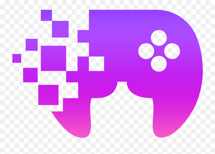 Game Logo - Games Logo Transparent Background Emoji,Game Controller Emoji Purple
