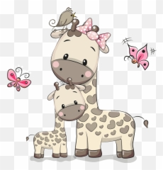 The Most Edited - Its A Girl Giraffe Emoji,Jirafe Emojis Png