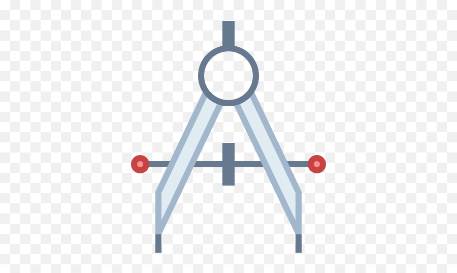 Drafting Compass Icon In Office Style - Mason Square Drawing Emoji,Architectual Emoji