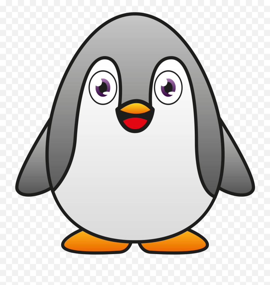 Cute Penguin Png File - Dot Emoji,Penguin Emojis