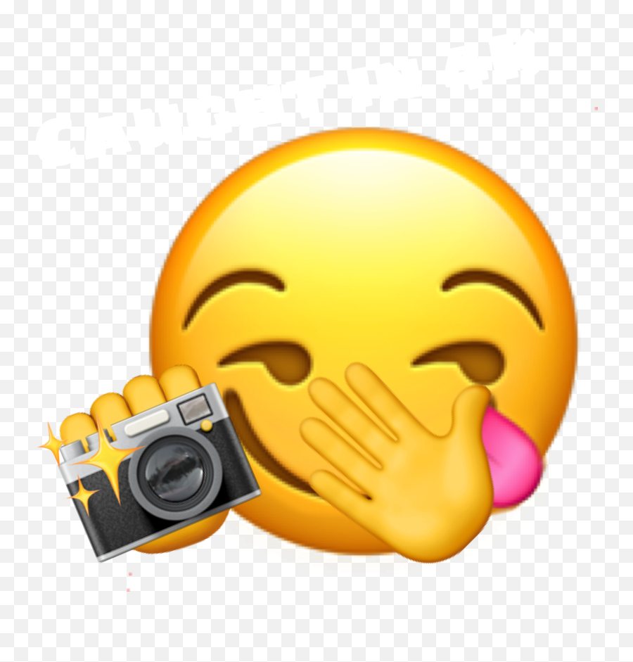 The Most Edited Caught Picsart Emoji,Vlog Camera Emoticon