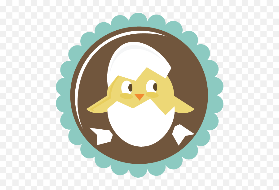 Chick In Egg Svg File For Scrapbooking Card Making Easter Emoji,Kid Friendly Emojis Ester Eggs