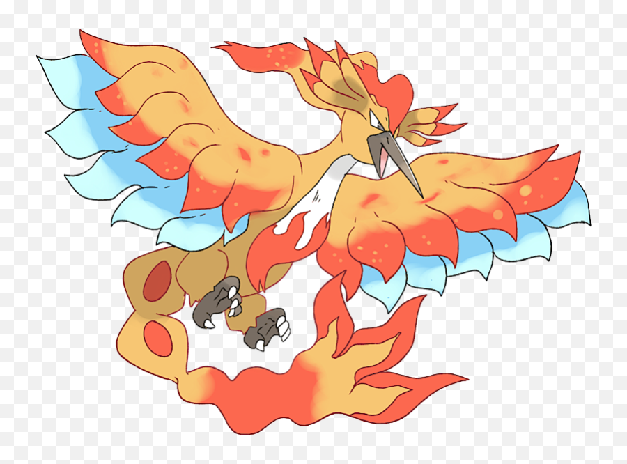 Pokemon 8146 Mega - Moltres Megal Picture For Pokemon Go Emoji,Moltres Pokemon Go Emoji