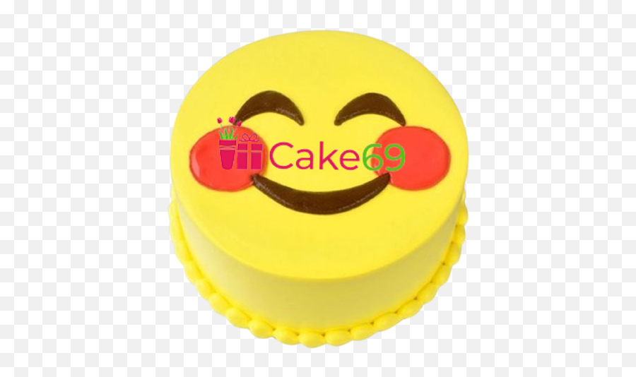 Crying Face Emoji Cake,Smiling Emoji With Eyes Down