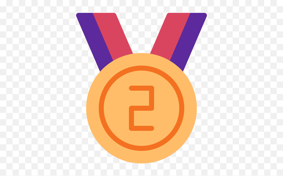 Medal Second Award Free Icon - Iconiconscom Emoji,Awards Emoji