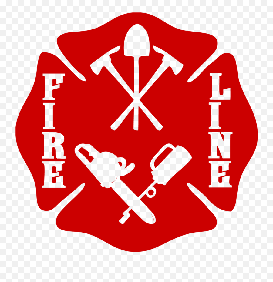 Wildland Firefighter Fire Line Maltese - Wildland Firefighter Symbol Emoji,Maltese Emoji