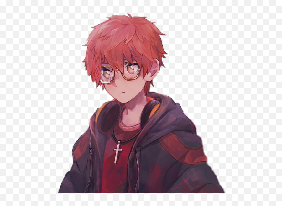 Seven Luciel Saeyoung 707 Sticker - Cg Artwork Emoji,Seven Mystic Messenger Emoji