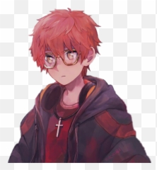 Seven Luciel Saeyoung 707 Sticker - Cg Artwork Emoji,Seven Mystic Messenger Emoji