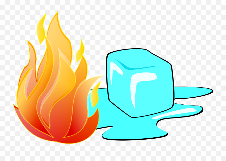 Theme Of Fire And Ice - Fire And Ice Clipart Emoji,Fire Emotions