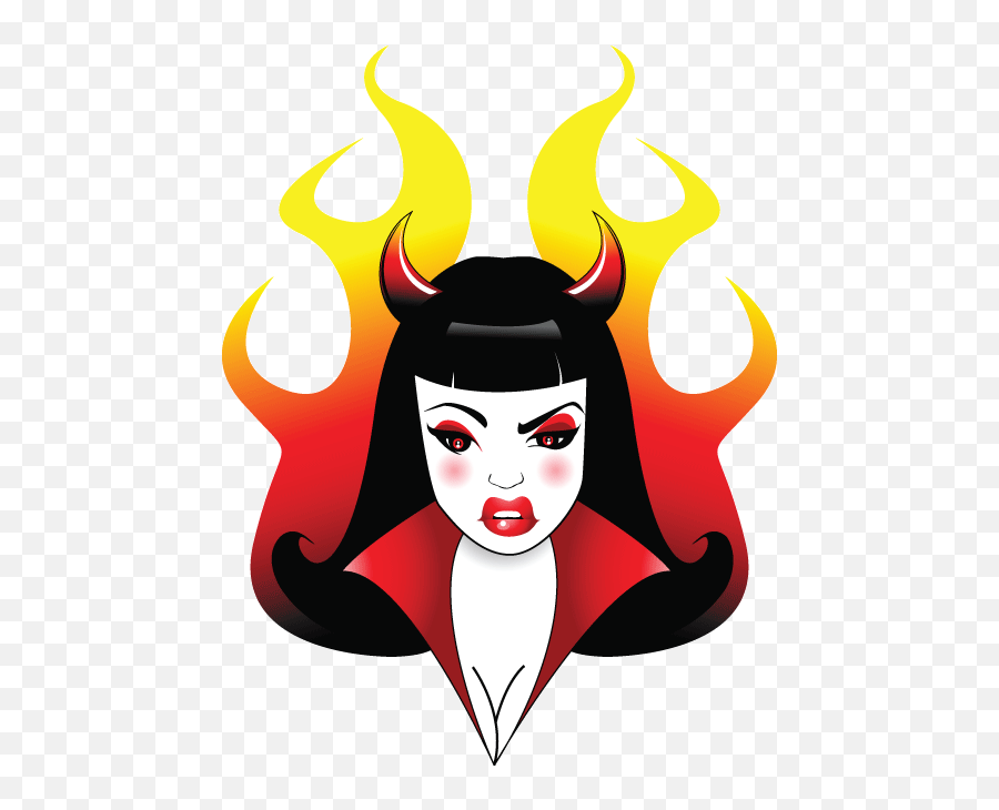 Ip Devil Girl - Devil Girl Logo Png Emoji,Ip Emoticon