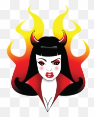 Ip Devil Girl - Devil Girl Logo Png Emoji,Ip Emoticon