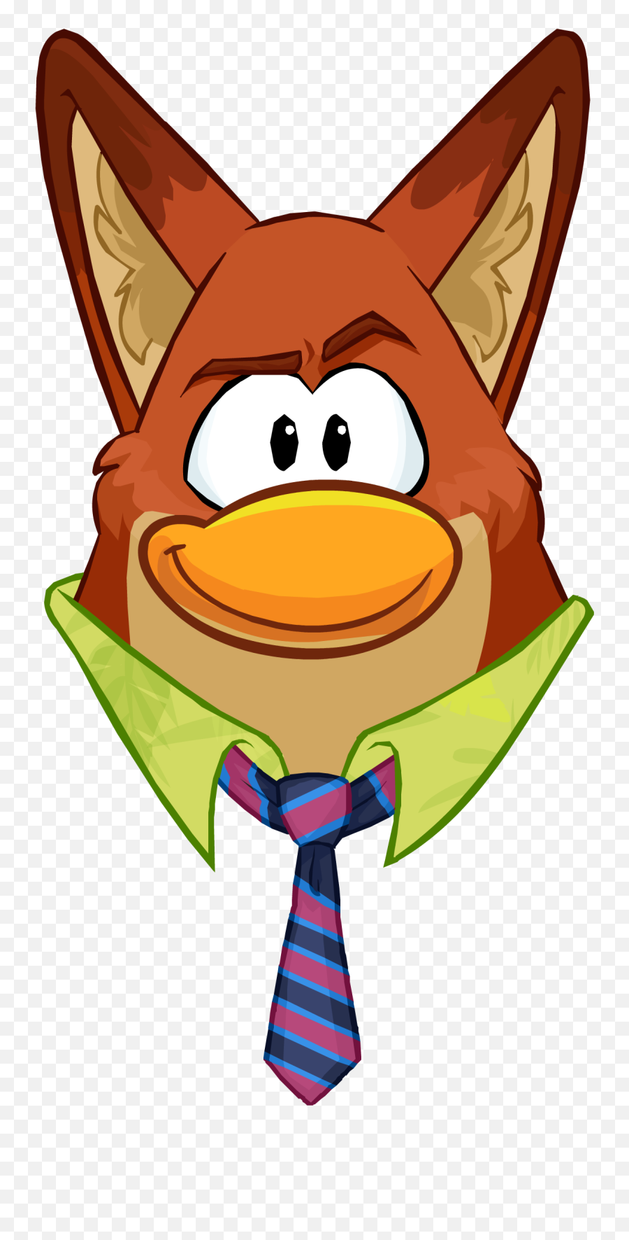 Nick Wilde Mask - Club Penguin Zootopia Emoji,Discord Emojis In Nickname