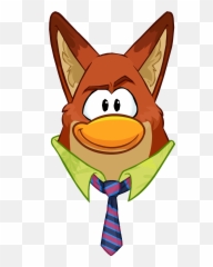 Nick Wilde Mask - Club Penguin Zootopia Emoji,Discord Emojis In Nickname