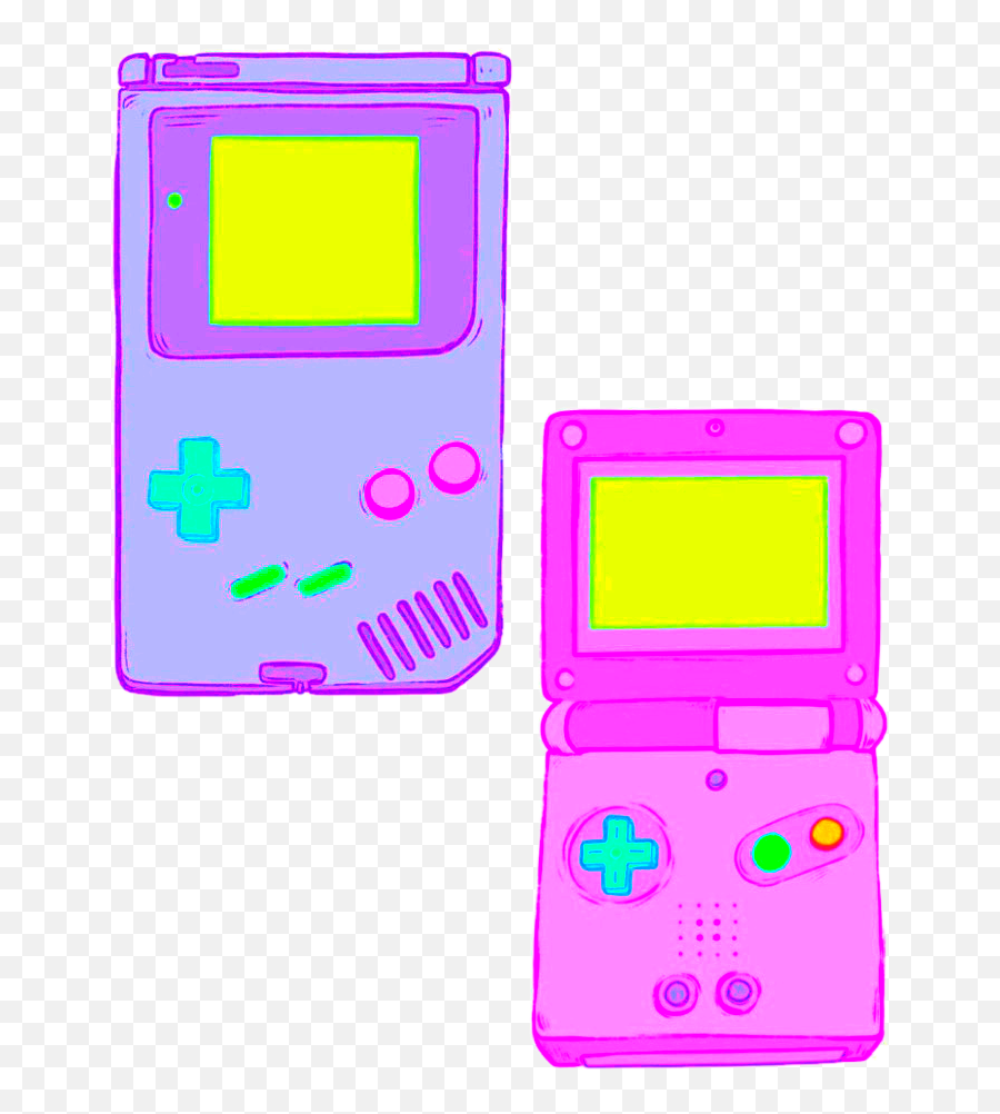 Hobicore Colorful Nintendo Sticker - Girly Emoji,Gameboy Emoji