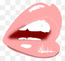 Lip Clipart Kiss The Cook Lip Kiss The Cook Transparent - Lips Drawing Png Emoji,Biting Lip Emoji