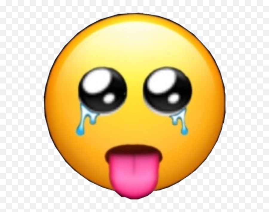 Emoji Crying Tounge Sticker - Emoji,Tounge Emoji Png