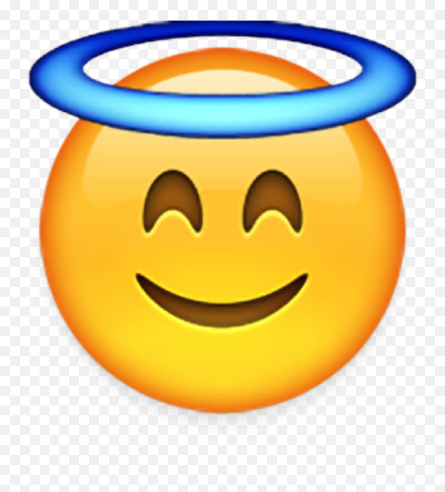 About U2013 Chris Ghost U2013 Medium - Devil And Angel Emoji,Peace Sign Emoticon