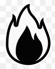 Free Flame Stencils Printable Download Free Clip Art Free - Simple Fire Draw Easy Emoji,Emoji Flamme